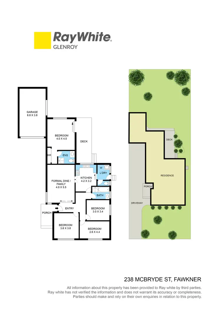 Floorplan of Homely house listing, 238 Mcbryde Street, Fawkner VIC 3060