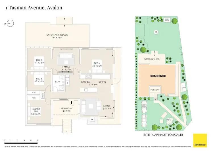 Floorplan of Homely house listing, 1 Tasman Road, Avalon Beach NSW 2107