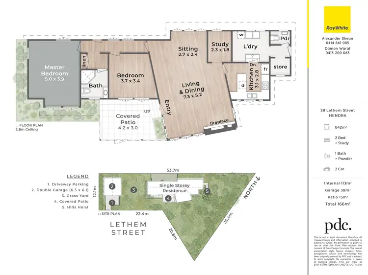 Floorplan of Homely house listing, 28 Lethem Street, Hendra QLD 4011