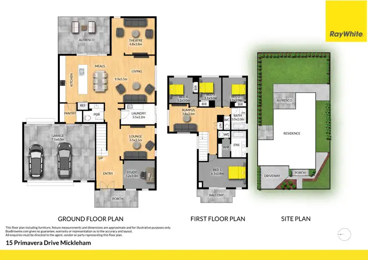 Floorplan of Homely house listing, 15 Primavera Drive, Mickleham VIC 3064