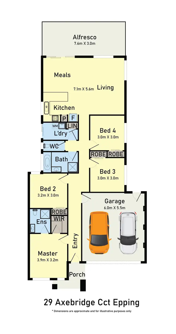 Floorplan of Homely house listing, 29 Axebridge Circuit, Epping VIC 3076