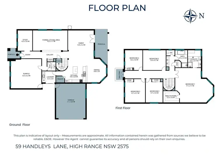 Floorplan of Homely rural property listing, 59 Handleys Lane, High Range NSW 2575