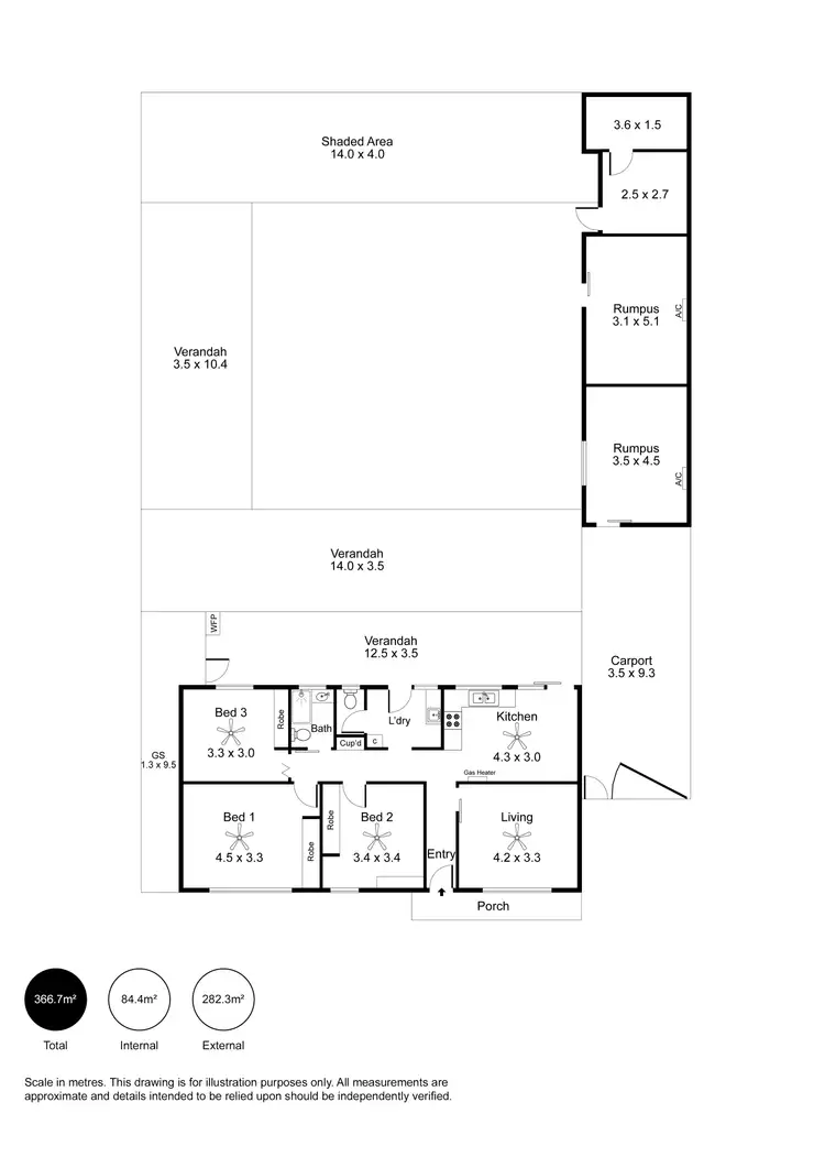 Floorplan of Homely house listing, 412 Victoria Road, Taperoo SA 5017