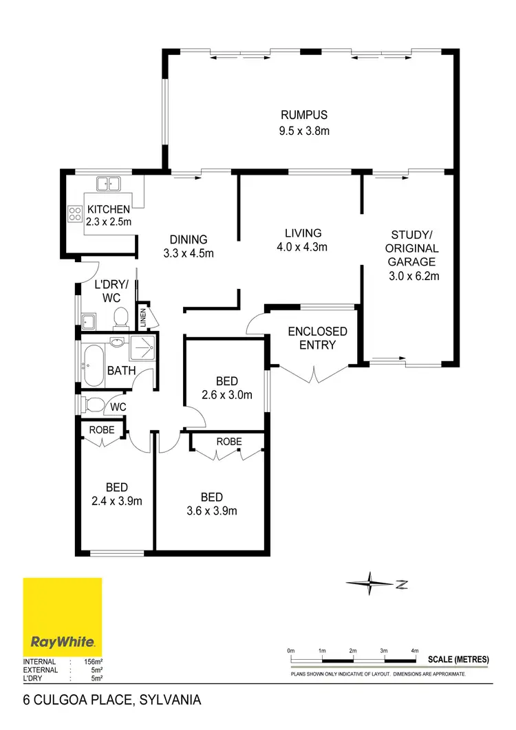 Floorplan of Homely house listing, 6 Culgoa Place, Sylvania NSW 2224