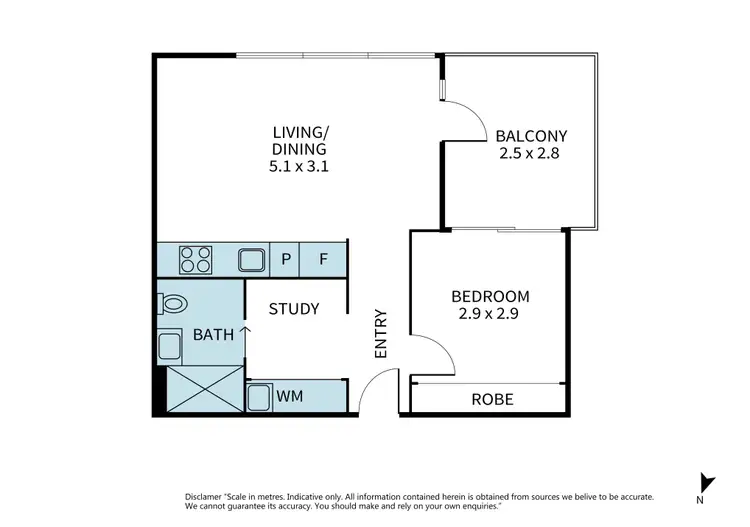 Floorplan of Homely apartment listing, 607/188 Whitehorse Road, Balwyn VIC 3103