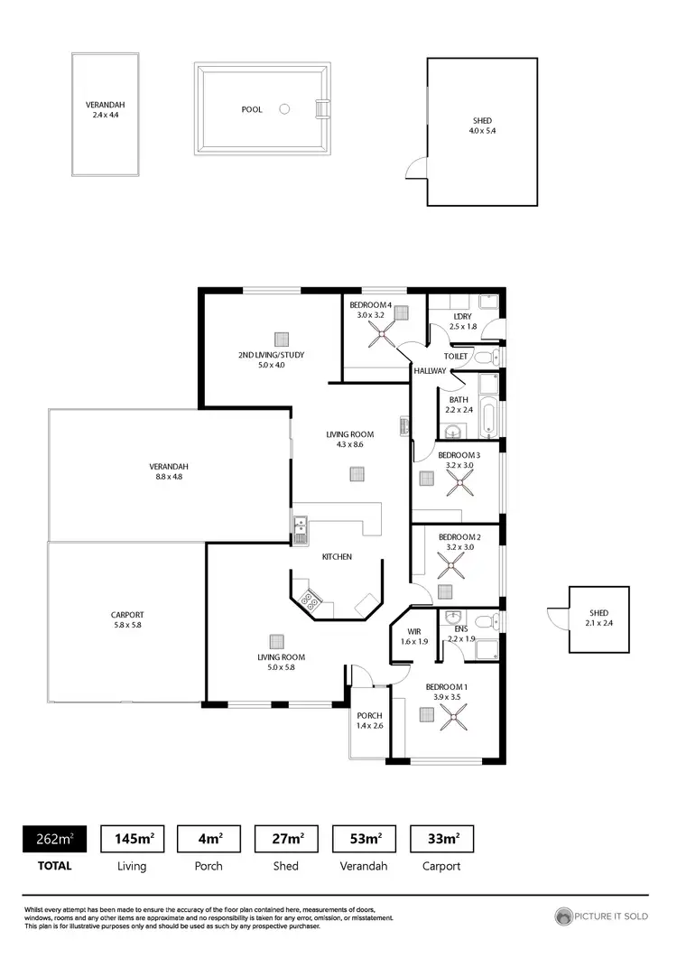 Floorplan of Homely house listing, 79 Thornton Drive, Greenwith SA 5125