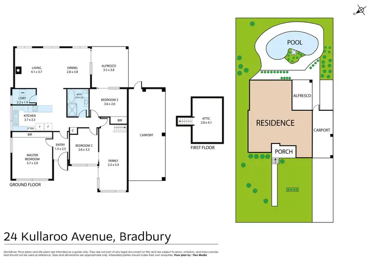 Floorplan of Homely house listing, 24 Kullaroo Avenue, Bradbury NSW 2560
