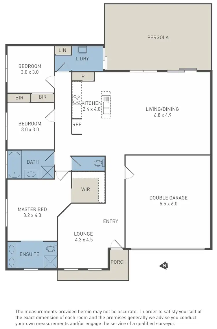 Floorplan of Homely house listing, 4 Kinnear Avenue, Tarneit VIC 3029
