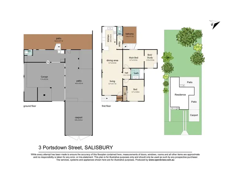 Floorplan of Homely house listing, 3 Portsdown Street, Salisbury QLD 4107