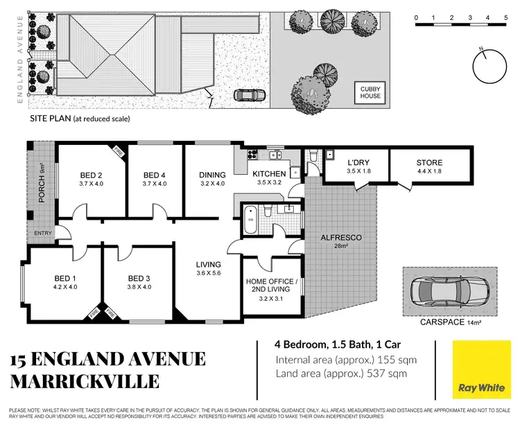 Floorplan of Homely house listing, 15 England Avenue, Marrickville NSW 2204