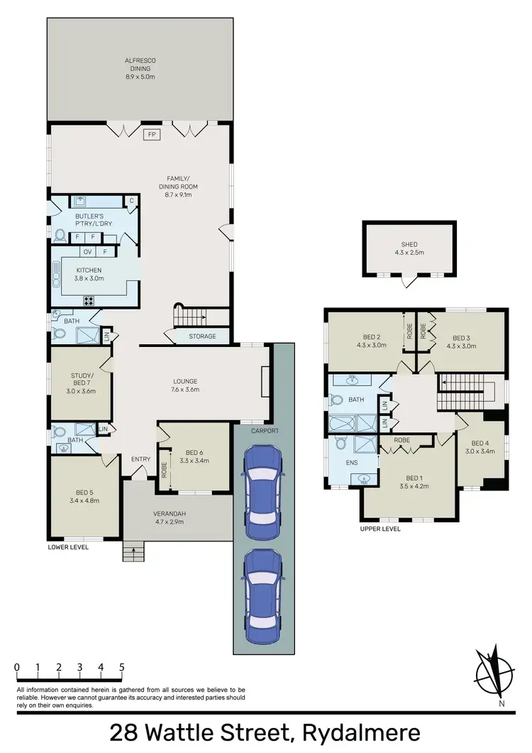 Floorplan of Homely house listing, 28 Wattle Street, Rydalmere NSW 2116