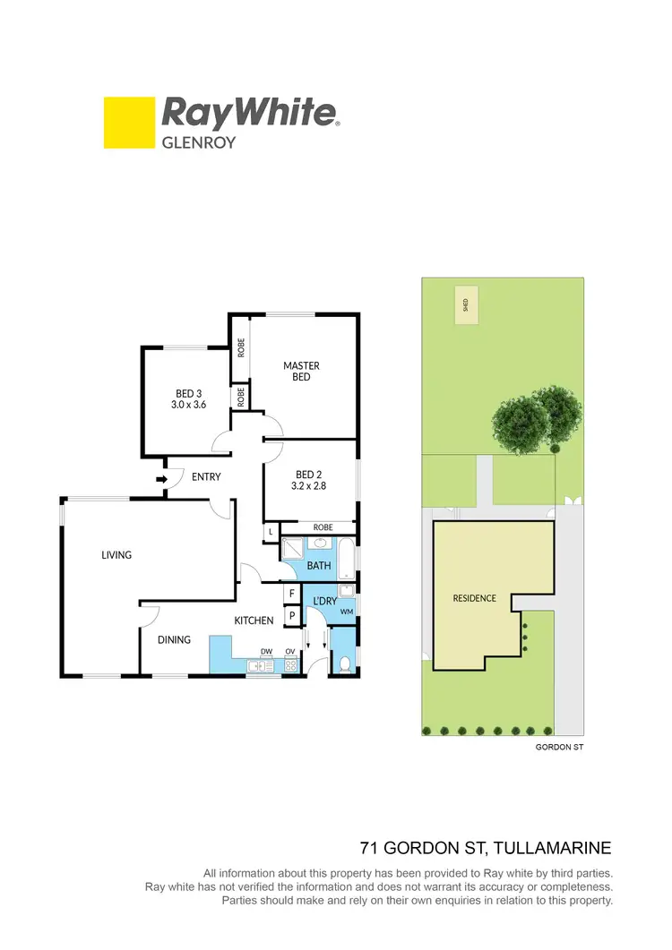 Floorplan of Homely house listing, 71 Gordon Street, Tullamarine VIC 3043