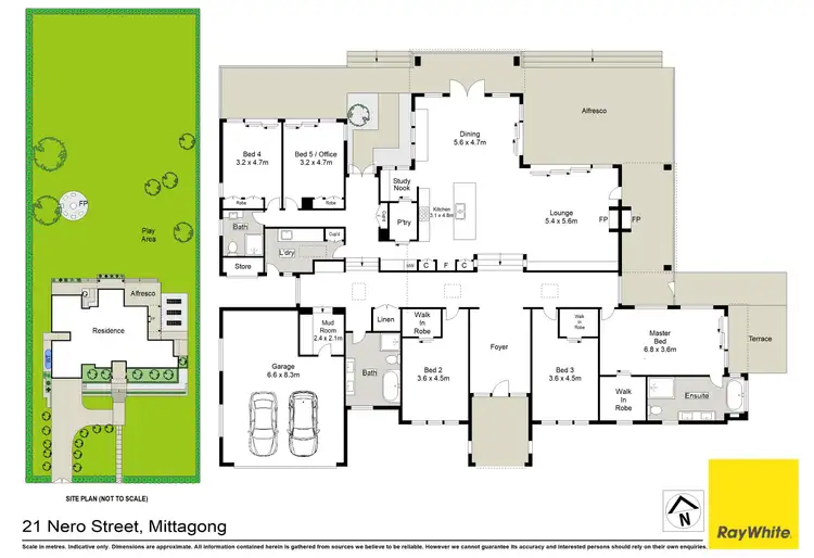 Floorplan of Homely house listing, 21 Nero Street, Mittagong NSW 2575