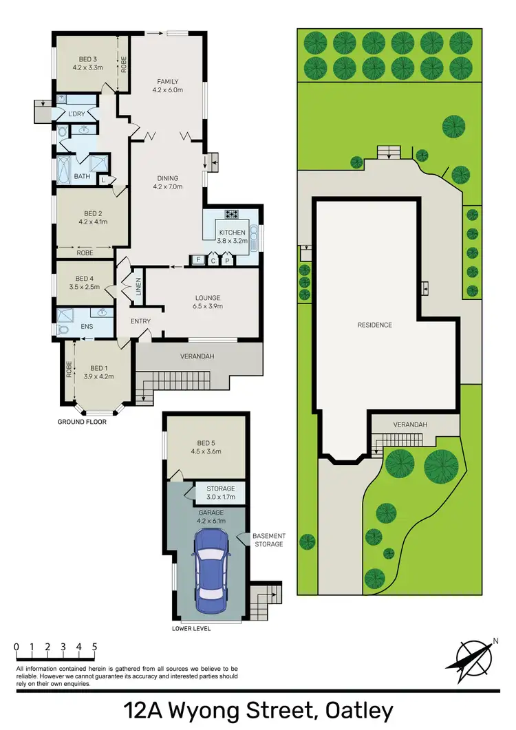 Floorplan of Homely house listing, 12A Wyong Street, Oatley NSW 2223