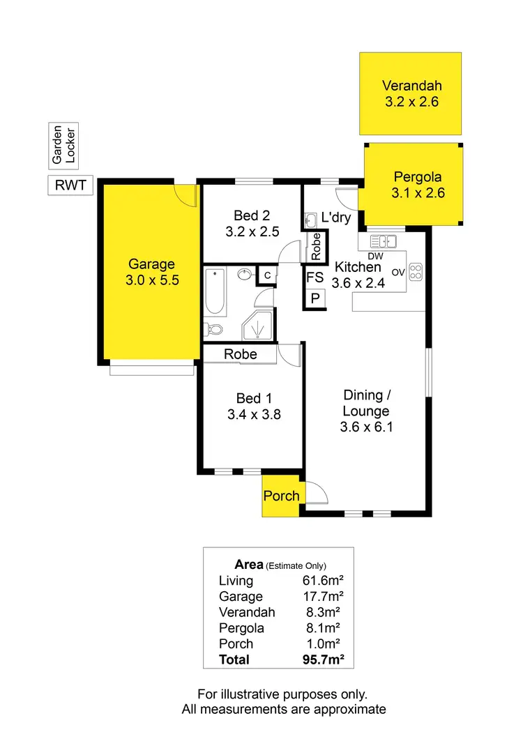 Floorplan of Homely house listing, 6/187-189 Sturt Road, Seacombe Gardens SA 5047