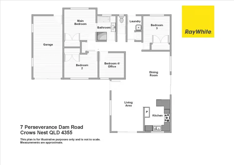 Floorplan of Homely house listing, 7 Perseverance Dam Road, Crows Nest QLD 4355