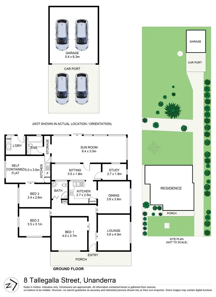 Floorplan of Homely house listing, 8 Tallegalla Street, Unanderra NSW 2526