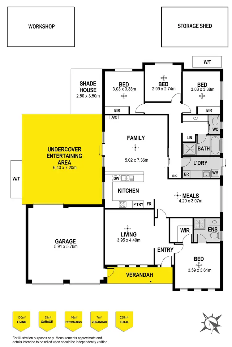 Floorplan of Homely house listing, 51 Wishart Crescent, Encounter Bay SA 5211