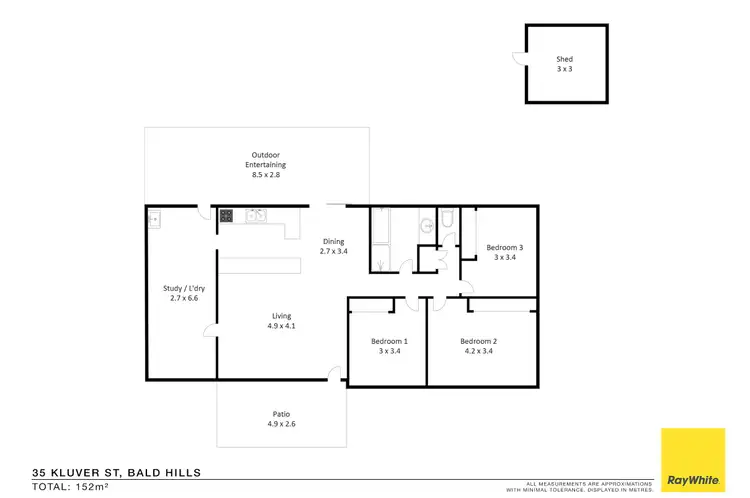 Floorplan of Homely house listing, 35 Kluver Street, Bald Hills QLD 4036