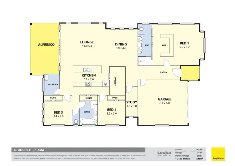 Floorplan of Homely house listing, 6 Fadden Street, Kiama NSW 2533