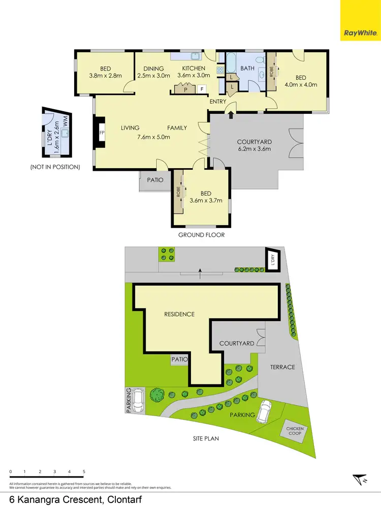 Floorplan of Homely house listing, 6 Kanangra Crescent, Clontarf NSW 2093