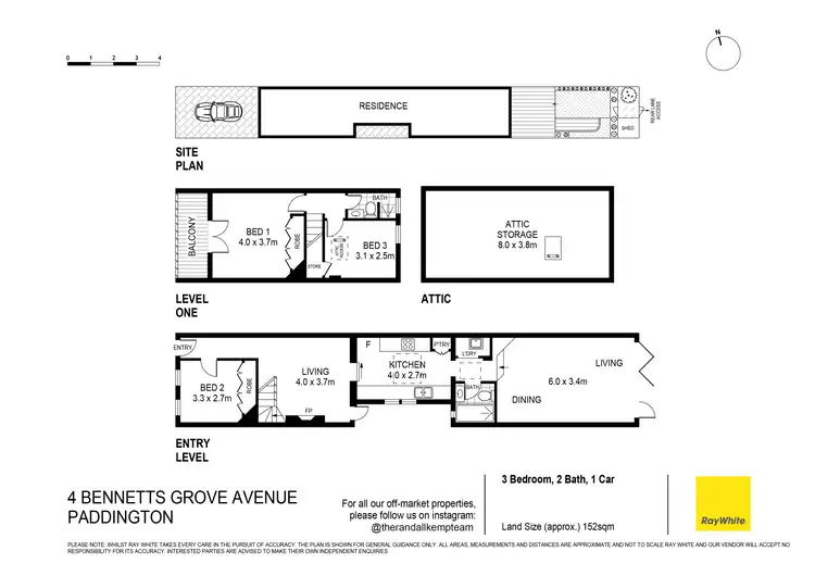 Floorplan of Homely house listing, 4 Bennetts Grove Avenue, Paddington NSW 2021