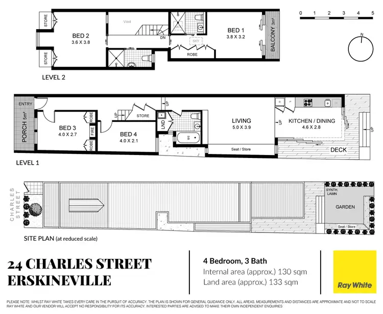 Floorplan of Homely house listing, 24 Charles Street, Erskineville NSW 2043
