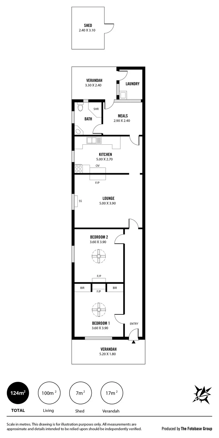 Floorplan of Homely house listing, 30 Glebe Street, Alberton SA 5014