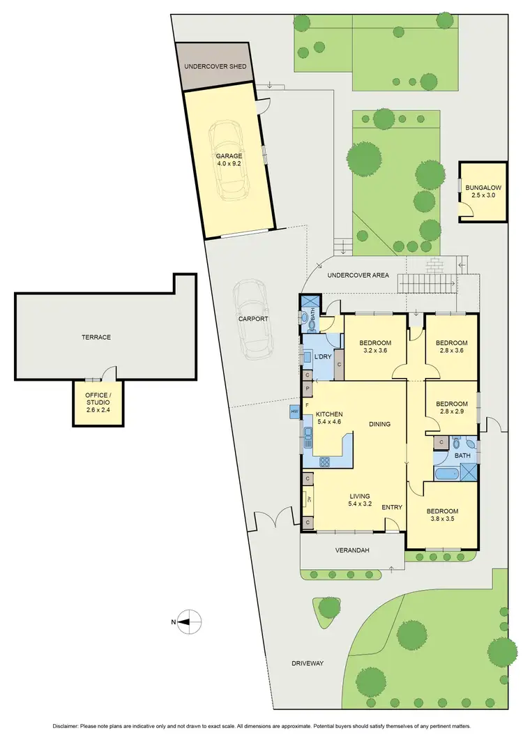 Floorplan of Homely house listing, 4 Irvin Court, Fawkner VIC 3060