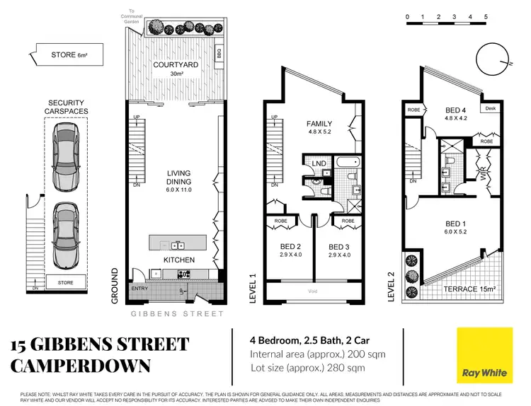 Floorplan of Homely house listing, 15 Gibbens Street, Camperdown NSW 2050