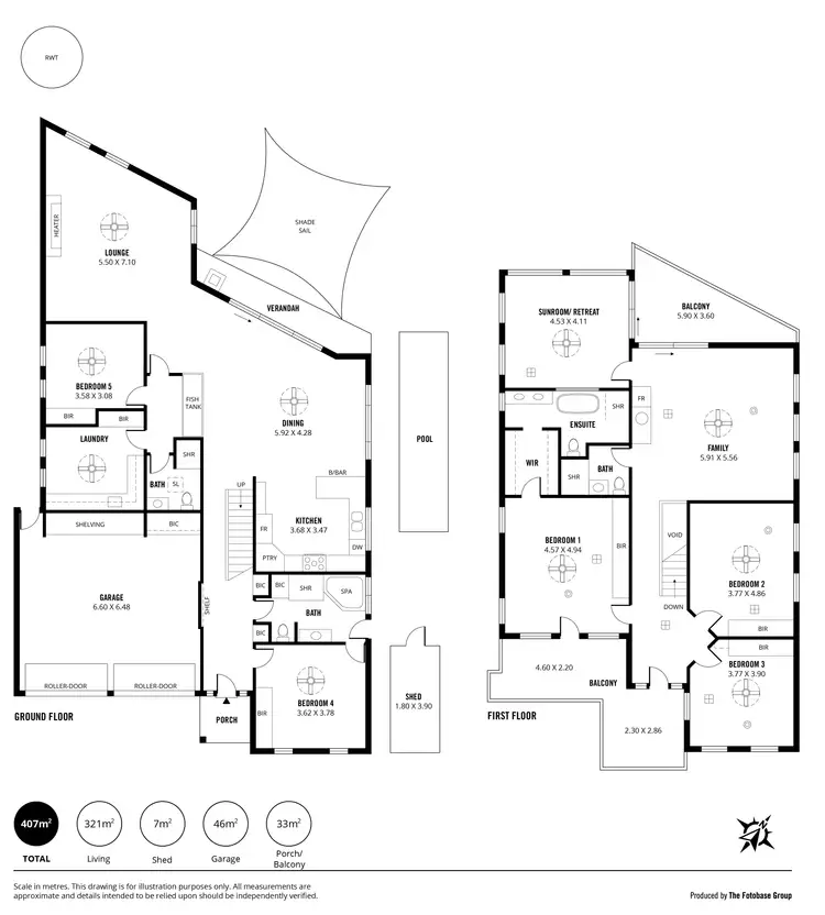 Floorplan of Homely house listing, 28A Fletcher Road, Henley Beach South SA 5022