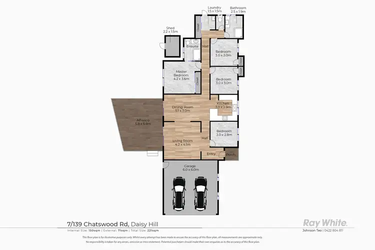 Floorplan of Homely house listing, 7/139 Chatswood Road, Daisy Hill QLD 4127