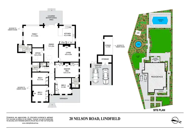 Floorplan of Homely house listing, 20 Nelson Road, Lindfield NSW 2070