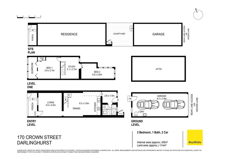 Floorplan of Homely house listing, 170 Crown Street, Darlinghurst NSW 2010