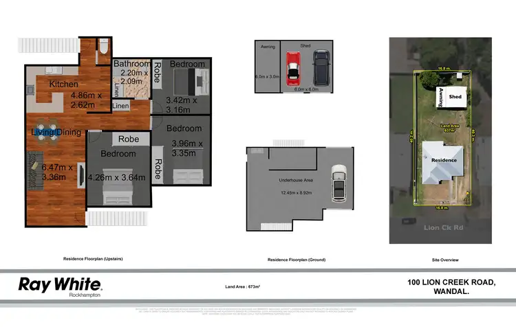 Floorplan of Homely house listing, 100 Lion Creek Road, Wandal QLD 4700
