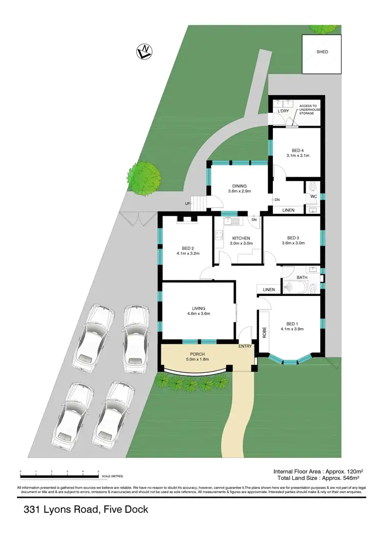 Floorplan of Homely house listing, 331 Lyons Road, Five Dock NSW 2046