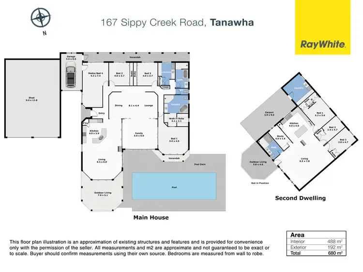 Floorplan of Homely house listing, 167 Sippy Creek Road, Tanawha QLD 4556