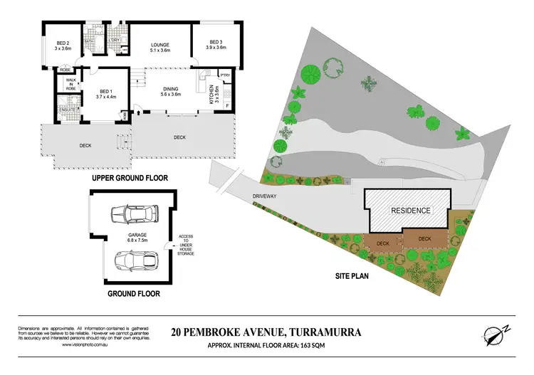 Floorplan of Homely house listing, 20 Pembroke Avenue, Turramurra NSW 2074