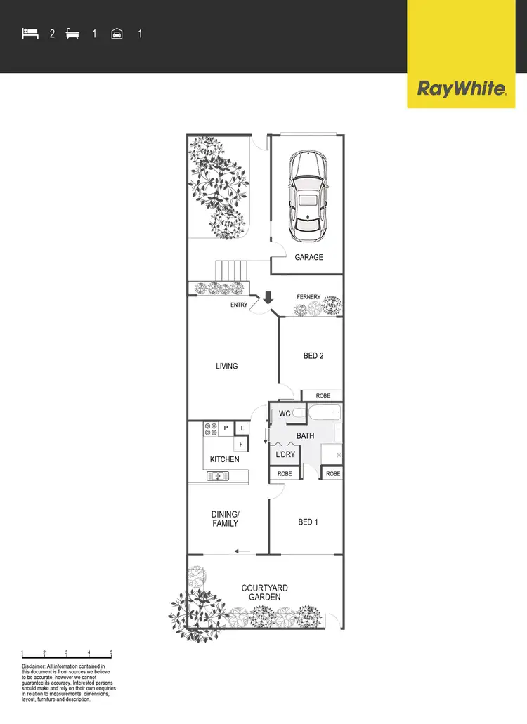 Floorplan of Homely townhouse listing, 7/15 Mansfield Place, Phillip ACT 2606