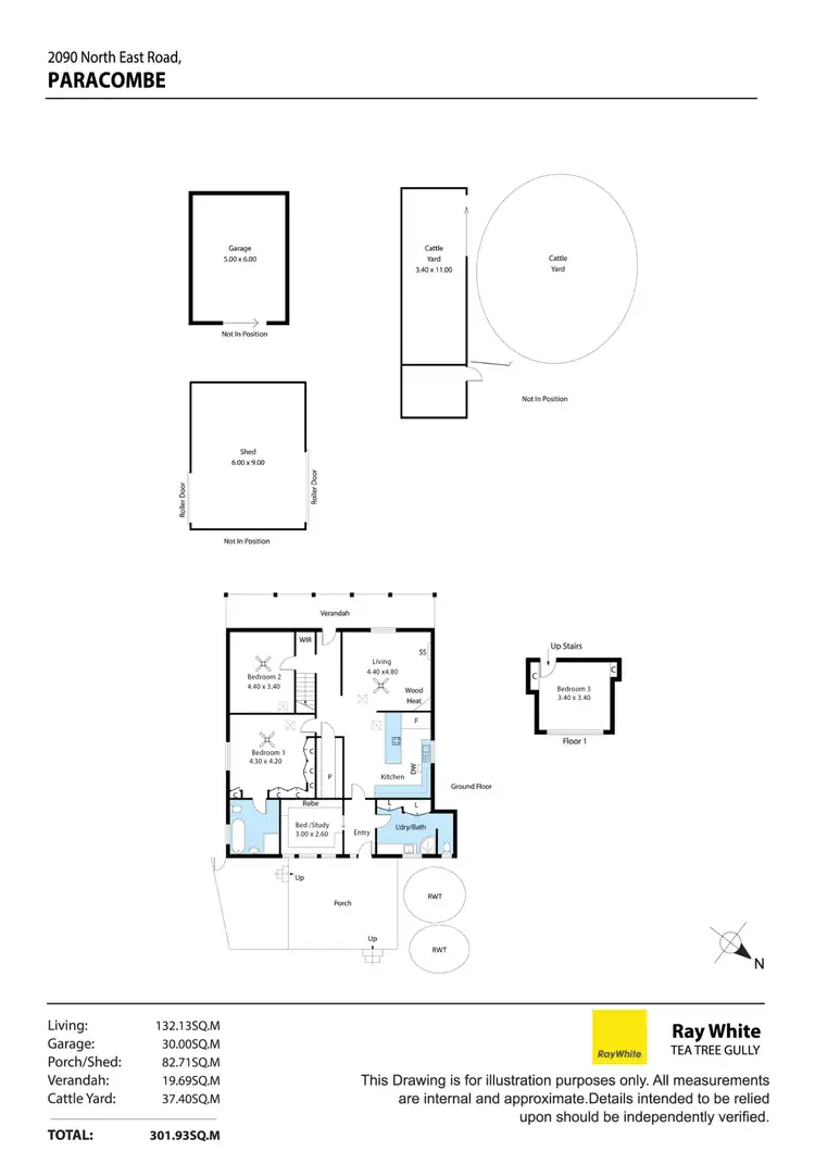 Floorplan of Homely house listing, 2090 North East Road, Paracombe SA 5132