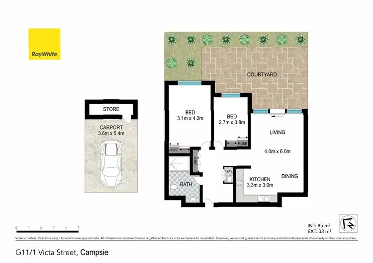 Floorplan of Homely apartment listing, G11/1 Victa Street, Campsie NSW 2194