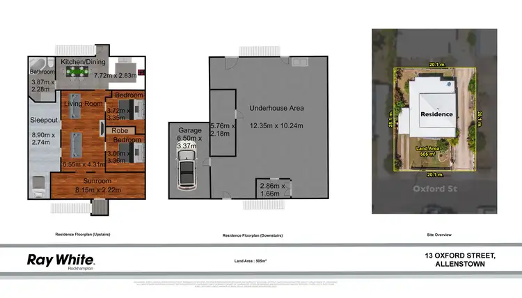 Floorplan of Homely house listing, 13 Oxford Street, Allenstown QLD 4700