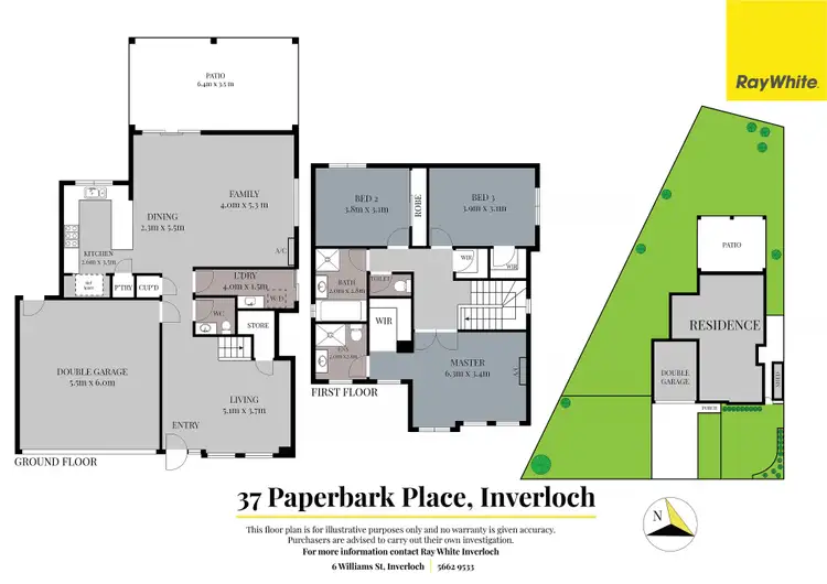 Floorplan of Homely house listing, 37 Paperbark Place, Inverloch VIC 3996
