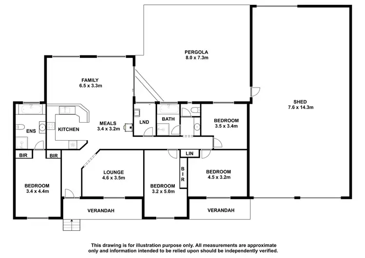 Floorplan of Homely rural property listing, 114 Hilliers Road, Mundulla SA 5270