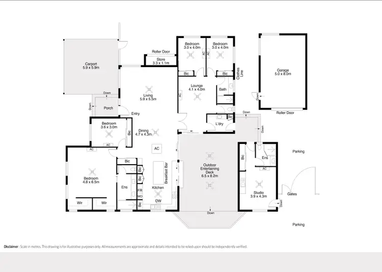 Floorplan of Homely house listing, 10 Sultan Way, Cable Beach WA 6726