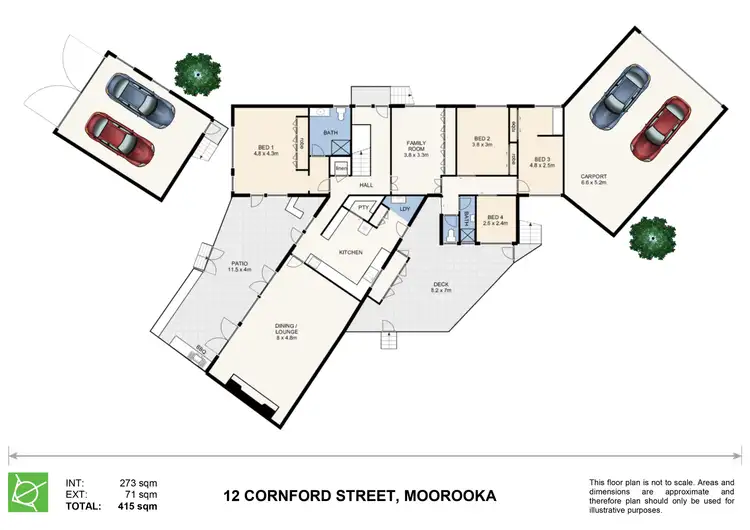 Floorplan of Homely house listing, 12 Cornford Street, Moorooka QLD 4105