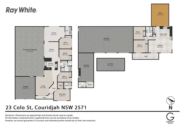 Floorplan of Homely house listing, 23 Colo Street, Couridjah NSW 2571