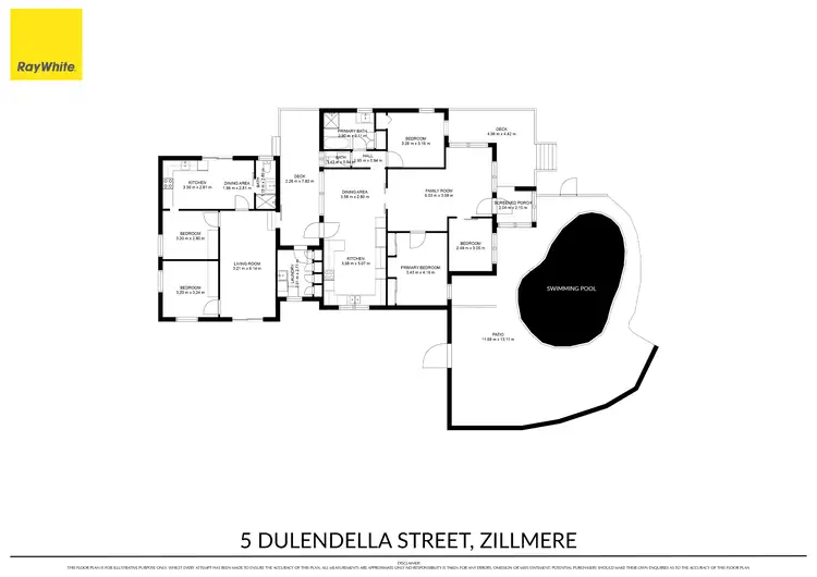 Floorplan of Homely house listing, 5 Dulendella Street, Zillmere QLD 4034