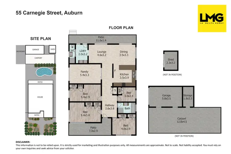 Floorplan of Homely house listing, 55 Carnegie Street, Auburn NSW 2144