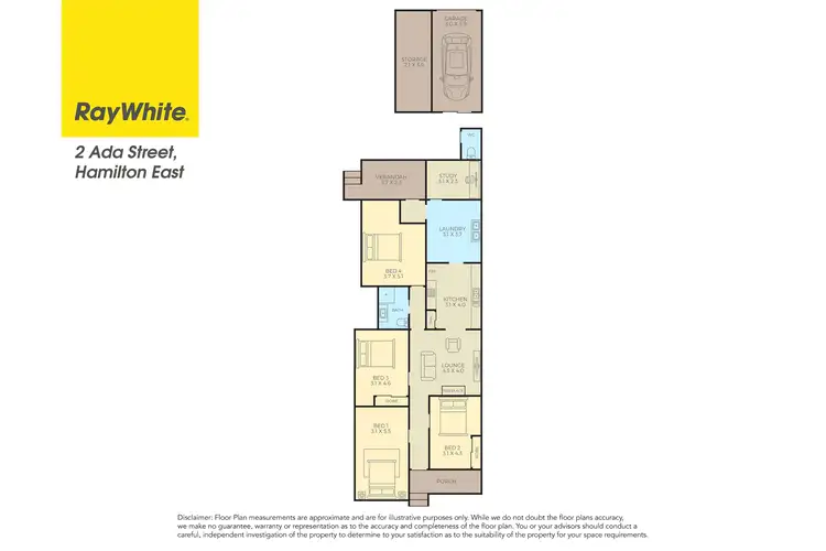 Floorplan of Homely house listing, 2 Ada Street, Hamilton East NSW 2303